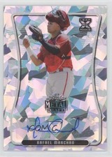 2020 Leaf Metal Draft Silver Crystals Rafael Marchan #BA-RM1 Auto 4z8
