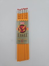 Vtg Berol Eagle HB No. 2 Pencils Package Of 12 1993 New Package Made In USA