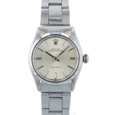Rolex Oyster Speedking 6430 30mm Silver Dial Steel 1968 Vintage Watch