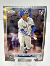 2022 Topps Chrome Update Series Julio Rodriguez RC #USC150 Seattle Mariners