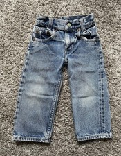 Vintage 70s Levis 302 Kids Toddler SZ 1 Denim Jeans 302-0117 Tagged 19x16