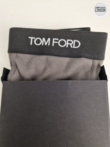 Tom Ford Mens Boxer Briefs Cotton Large Slate Jersey Brand New Authentic RRP £55 - Picture 6 of 6
