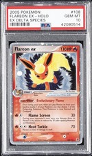 Pokemon Flareon EX Holo EX Delta Species 108/113 PSA 10 Gem Mint on eBay