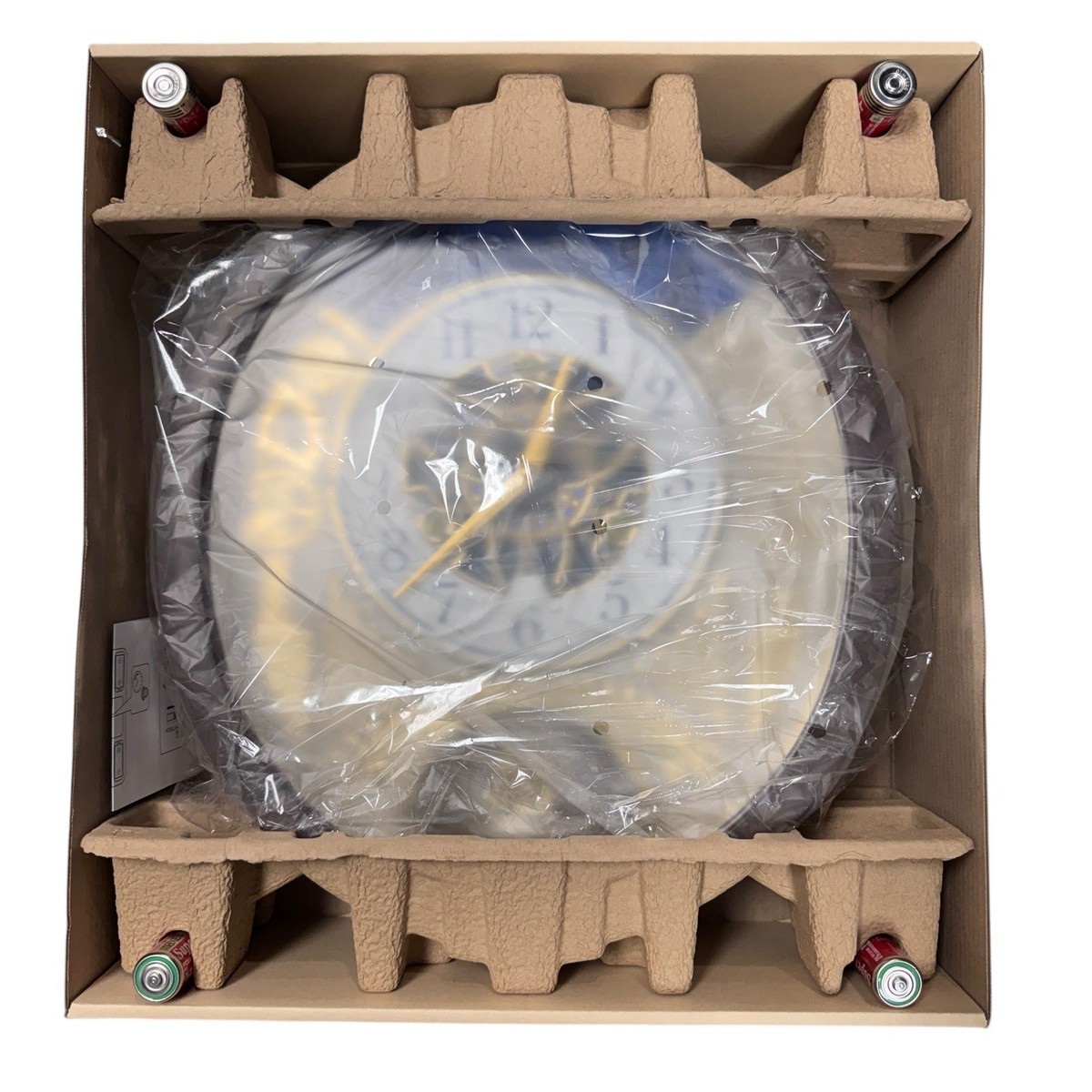 Seiko Melodies in Motion 2025 Golden Rhythm Musical Wall Clock