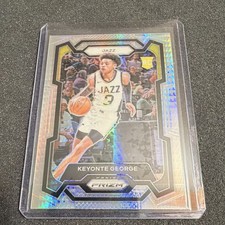 Panini Prizm Hyper Prizm Rookie Keyonte George #127 2023-24 Utah Jazz