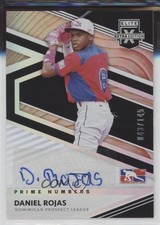 2020 Elite Extra Edition Prime Numbers A Signatures 43/145 Daniel Rojas Auto n1u