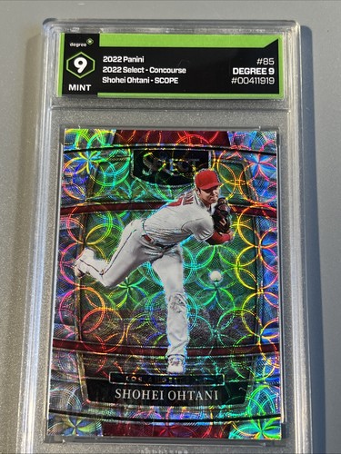 Shohei Ohtani 2022 Panini Select Concourse Silver Scope Prizm #85