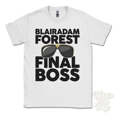 T-SHIRT BLAIRADAM FOREST FINAL BOSS lustig Weihnachtsgeschenk Kelty Fife Schottland Ibiza