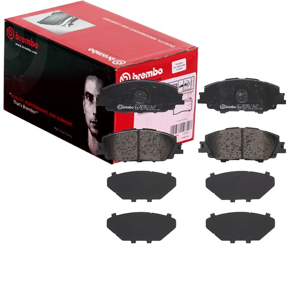 Brembo Prime Line BremsbelÄGe Satz Vorderachse Passend FÜR Toyota Yaris | P 83-image