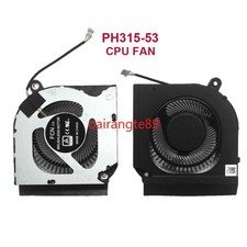For Acer Predator Helios 300 PH315-52 PH317-53 CPU GPU Cooling Fans DC 5V 4 PIN