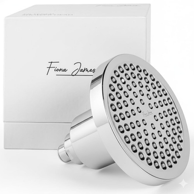 #ad ** NEW Filtered Rain Shower Head Healthy Hair Skin High Pressure Chrome $64.99
