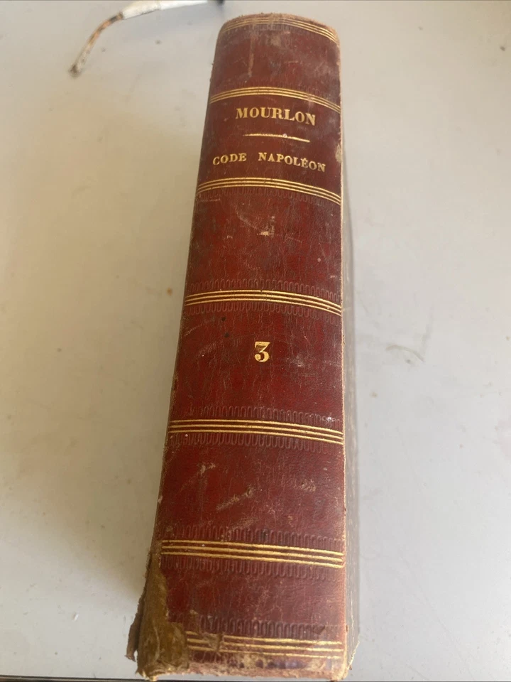 1863 Code Napoléon répétition écrite Frédéric Mourlon - Photo 2/4