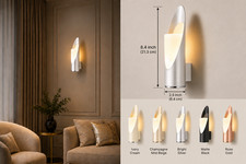 Handmade LED Wall Light Sconce Bedroom Living Room Decor Lamp 5W Cool White,Gold