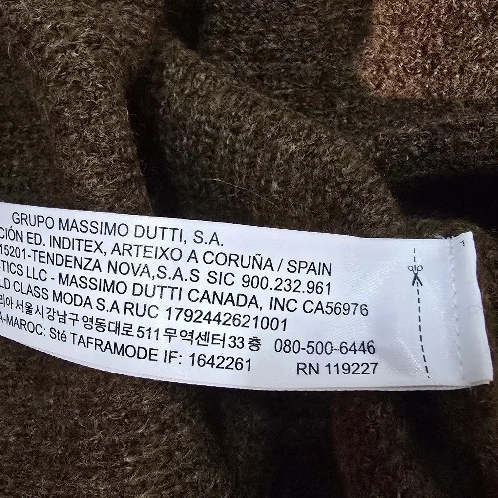 Massimo Dutti Wool Maxi Dress Fall Winter 2022 New without tags thumbnail 6