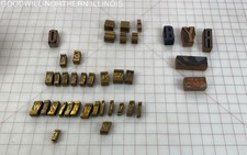 Vintage Letterpress Printing Blocks Stamps Lot