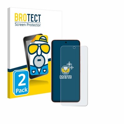 2x Schutzfolie Matt für Google Pixel 8 (case-friendly) Displayschutz 
