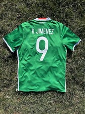 adidas Mexico 2016/2017 Home Jersey - R. Jimenez 9 - Large