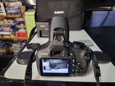 Canon EOS Rebel T5 18MP Digital Camera EF-S 18-55mm Lens Charger Bag Tested Work