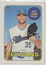 2018 Topps Heritage Minor League Edition Alex Lange #45 pk3