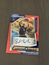 2021-22 Panini Chronicles Rookies & Stars Airborne Signatures Red BRANDON CLARKE