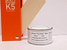1 x 150ml Satin Cream - Shower Tray Paint. 