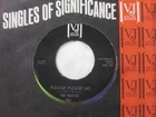 45 rpm vinyl record Beatles VJ 581 Please Please Me / From Me to You plays VG+