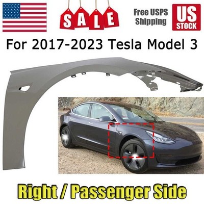 For Tesla Model 3 2017-2023 Front Passenger Side Fender TA1241100
