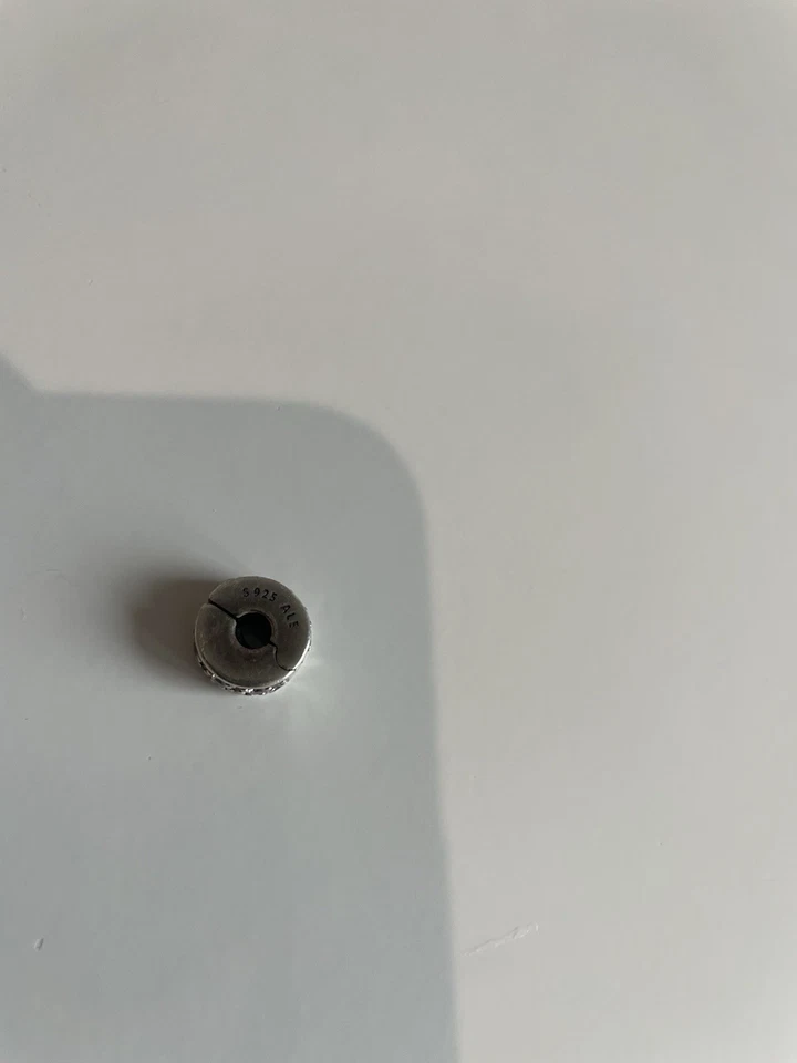 Pandora Charm Stopper Rosa Glitzer Steine 925er Silber Original - Bild 3 von 4