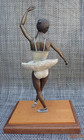 SIGNED JILL BALLERINA 1989 LTD ED BRONZE SCULPTURE 1/21 BY EP DALDOS AFTER DEGAS — photo 9