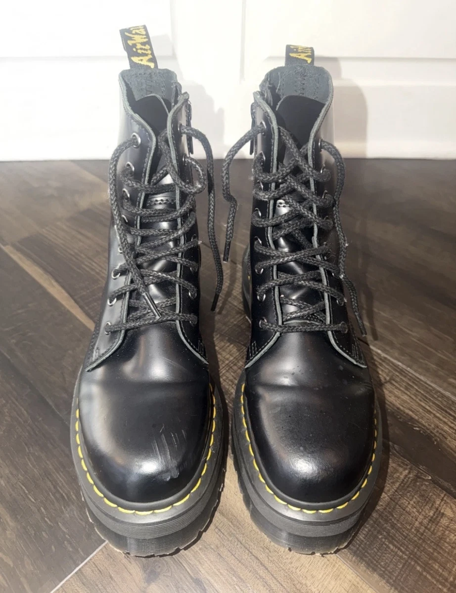 Dr. Martens Jadon Black Boots for Women for sale - eBay