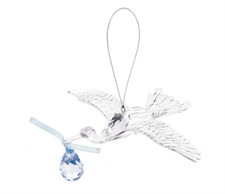 Crystal Expressions Ganz Blue Stork Ornament Ornament , ACRY-1167