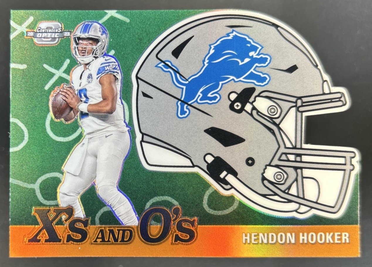 Hendon Hooker Panini Contenders Optic X's and O's #XO60 Orange