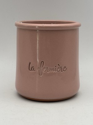 2026 La Fermiere Blush Pink Yogurt Cermer Terra Cotta Pot