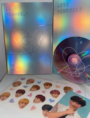 BTS Love Yourself Answer Album, 2CDs- F Version With J-Hope Photocard+Stickers