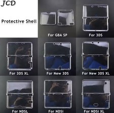 Plastic Clear Protective Case Cover Hard Shell Skin For NDSL NDSi New 3DS XL GBA
