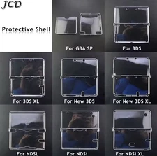 Plastic Clear Protective Case Cover Hard Shell Skin For NDSL NDSi New 3DS XL GBA