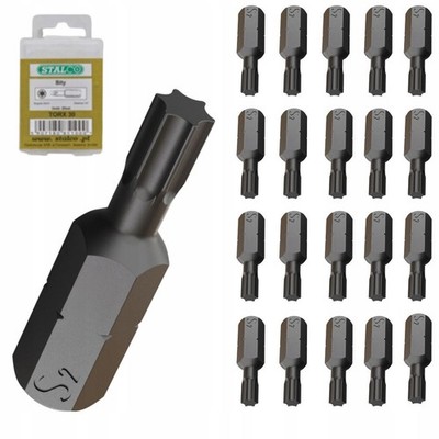 Torx Bit T15x25mm 1/4'' 20 Stk. S2 Stahl für Schrauber