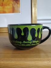 CAULDRON Mug Witch Spells Witchcraft Wizardry Brew Halloween Soup Tea Black