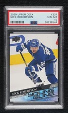 2020-21 Upper Deck Young Guns Nick Robertson #237 PSA 10 GEM MT mp7