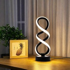 Modern LED Table Lamp Dimmable Bedside Desk Nightstand Touch Control 3000-6000K