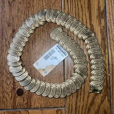 Vintage New With Tags Montgomery Ward Gold Women s Belt
