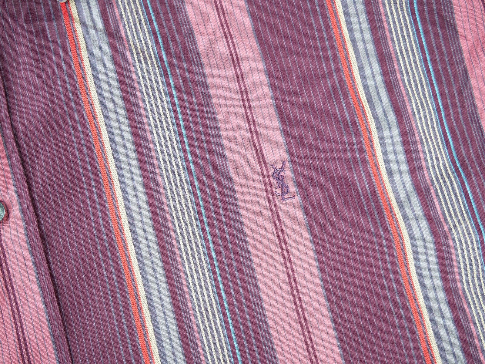 Camicia uomo a righe Yves Saint Laurent