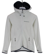 PEAK PERFORMANCE R D W Go ZH Polartec Hoodie Women's SMALL Full Zip Thumb Holes