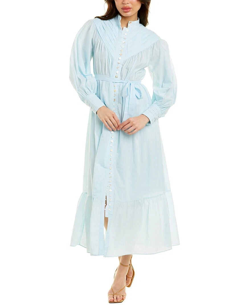 Beulah Long Sleeve Midi Dress Women's | eBay