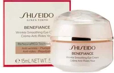 NEW Shiseido Benefiance Wrinkle Smoothing EYE Cream 15ml 0.51oz RENEWAL Version