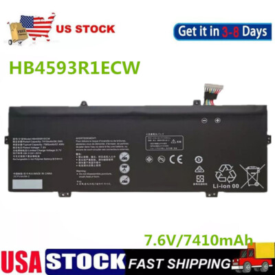 HB4593R1ECW Battery For Huawei Matebook X Pro i7 Mach-W29 2019 MagicBook i5 8250