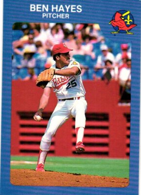 1985 Riley's Sports Gallery Louisville Redbirds #25 Ben Hayes