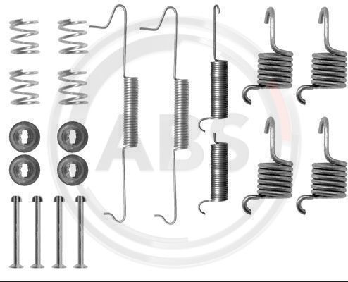 0649Q A.B.S. Accessory Kit, brake shoes for VW - Image 4