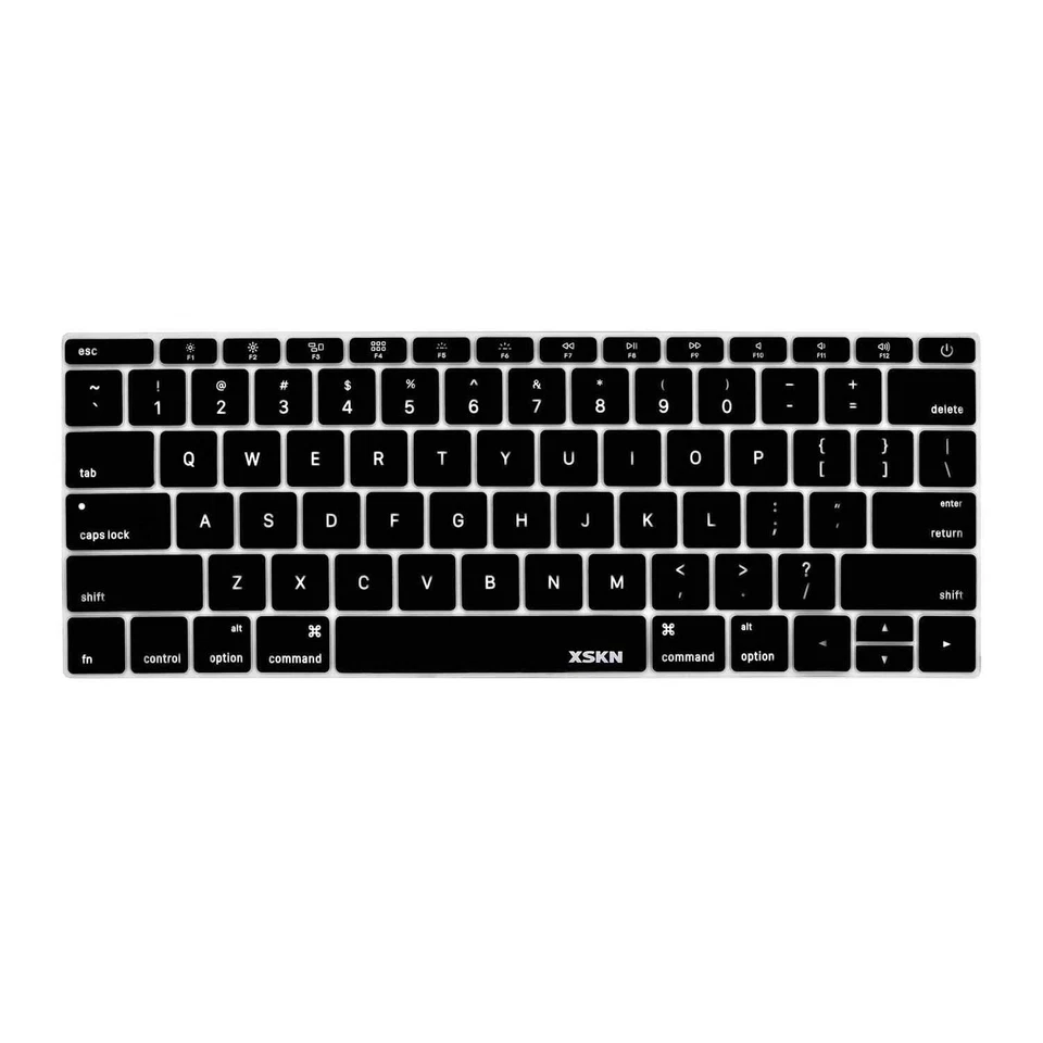 XSKN English Keyboard Cover for Macbook Pro 13.3 no Touch Bar/Macbook 12 inch US - Image 2 of 4