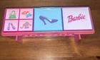 Vtg Mattel Barbie Petite Accessory Case 2002 Pink  9" Small Case Tara Doll Toy